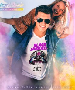 Black Sabbath Shirt 70s Master Of Reality V Neck TShirt
