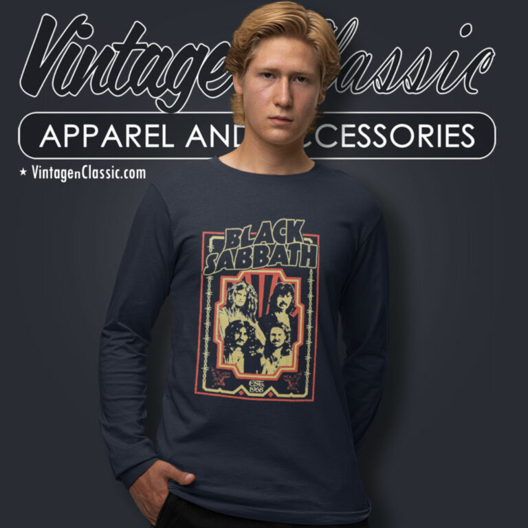 Black Sabbath Shirt Est 1968 Long Sleeve Tee Black Sabbath Shirt Est 1968 Long Sleeve Tee