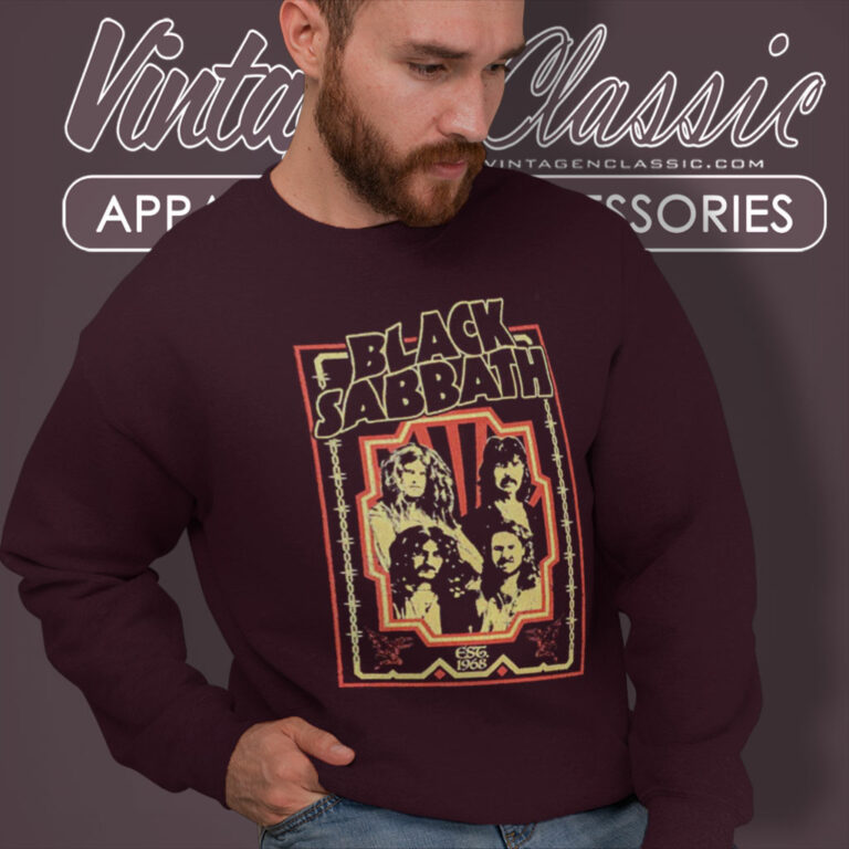 Black Sabbath Shirt Est 1968 Sweatshirt Black Sabbath Shirt Est 1968 Sweatshirt