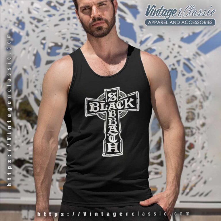 Black Sabbath Shirt Headless Cross Tank Top Racerback Black Sabbath Shirt Headless Cross Tank Top Racerback