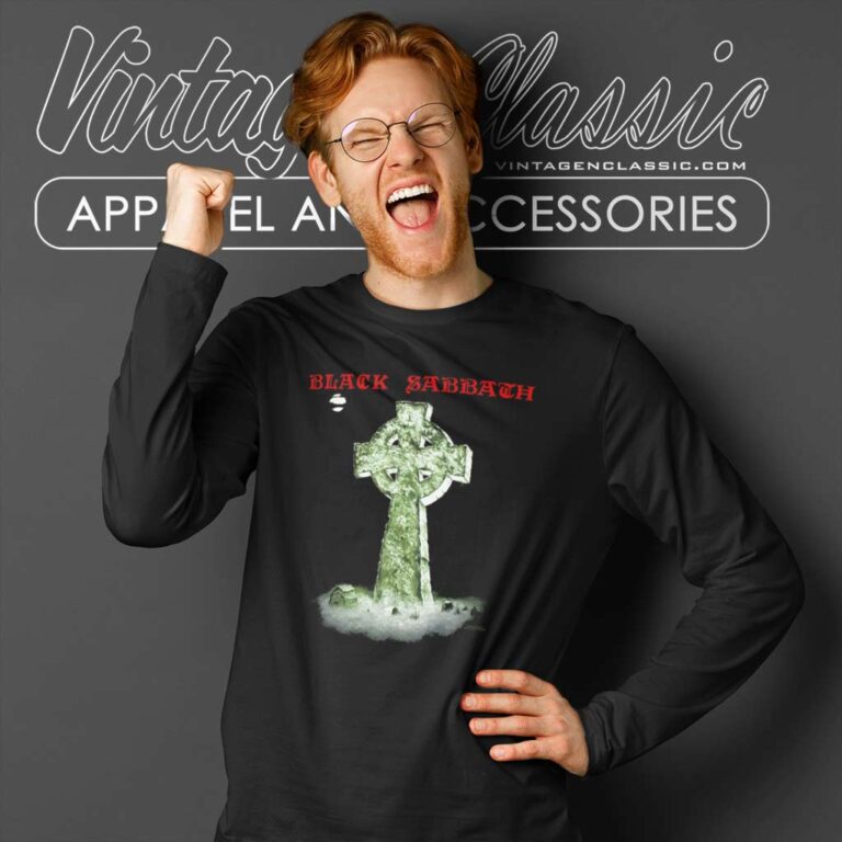 Black Sabbath Shirt Headless Cross Tour Long Sleeve Tee Black Sabbath Shirt Headless Cross Tour Long Sleeve Tee