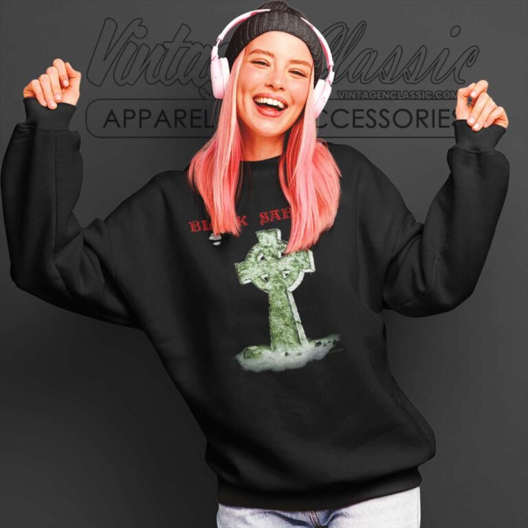 Black Sabbath Shirt Headless Cross Tour Sweatshirt Black Sabbath Shirt Headless Cross Tour Sweatshirt