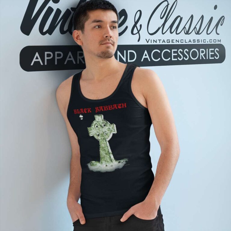 Black Sabbath Shirt Headless Cross Tour Tank Top Racerback Black Sabbath Shirt Headless Cross Tour Tank Top Racerback