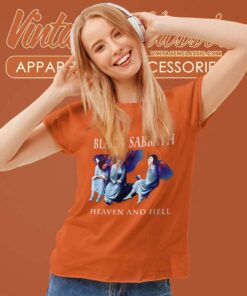 Black Sabbath Shirt Heaven And Hell Women TShirt