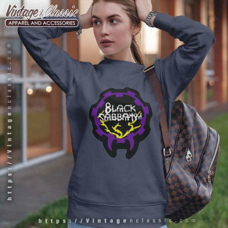 Black Sabbath Shirt Logo Brand Sticker Font Sweatshirt Black Sabbath Shirt Logo Brand Sticker Font Sweatshirt