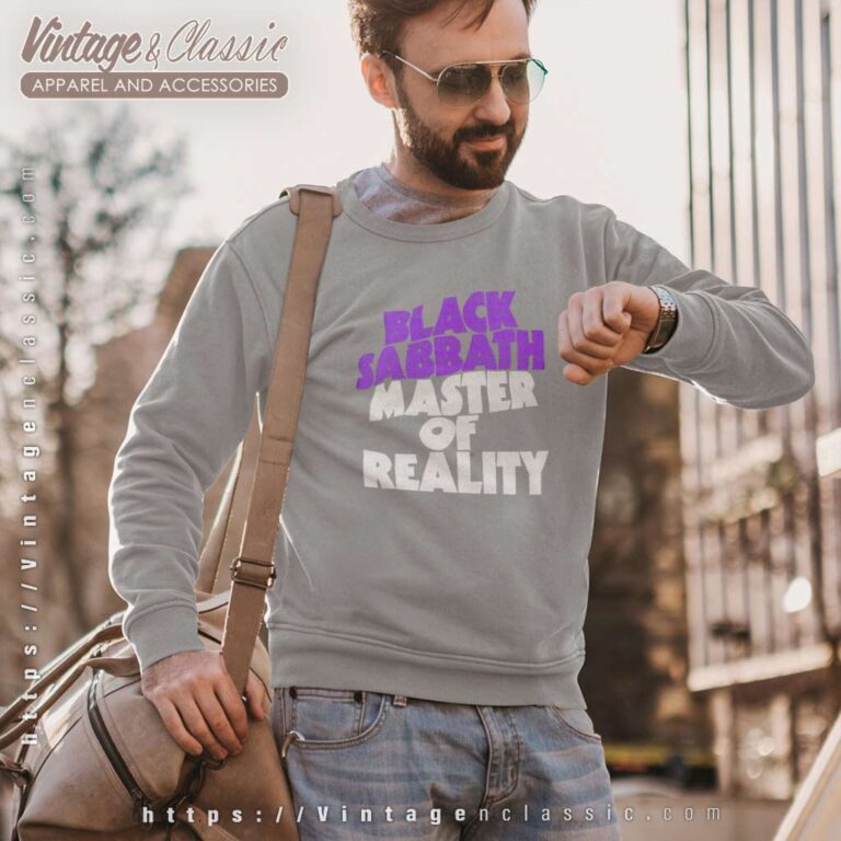 Black Sabbath Shirt Master Of Reality Sweatshirt Black Sabbath Shirt Master Of Reality Sweatshirt