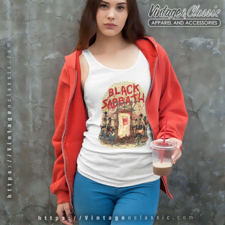 Black Sabbath Shirt Mob Rules 1981 Tank Top Racerback Black Sabbath Shirt Mob Rules 1981 Tank Top Racerback