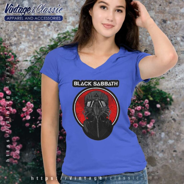 Black Sabbath Shirt Nativity In Black Concert V Neck TShirt Black Sabbath Shirt Nativity In Black Concert V Neck TShirt