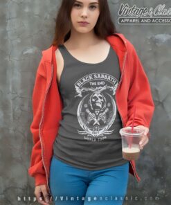 Black Sabbath Shirt Never Say Die Celebrating 50 Years Tank Top Racerback