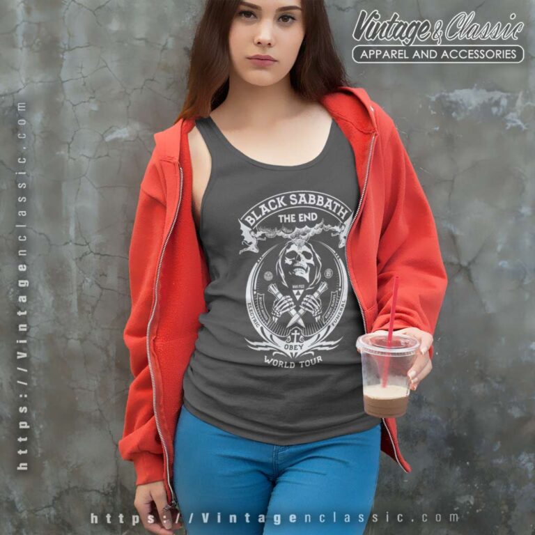 Black Sabbath Shirt Never Say Die Celebrating 50 Years Tank Top Racerback Black Sabbath Shirt Never Say Die Celebrating 50 Years Tank Top Racerback