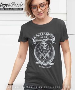 Black Sabbath Shirt Never Say Die Celebrating 50 Years Women TShirt