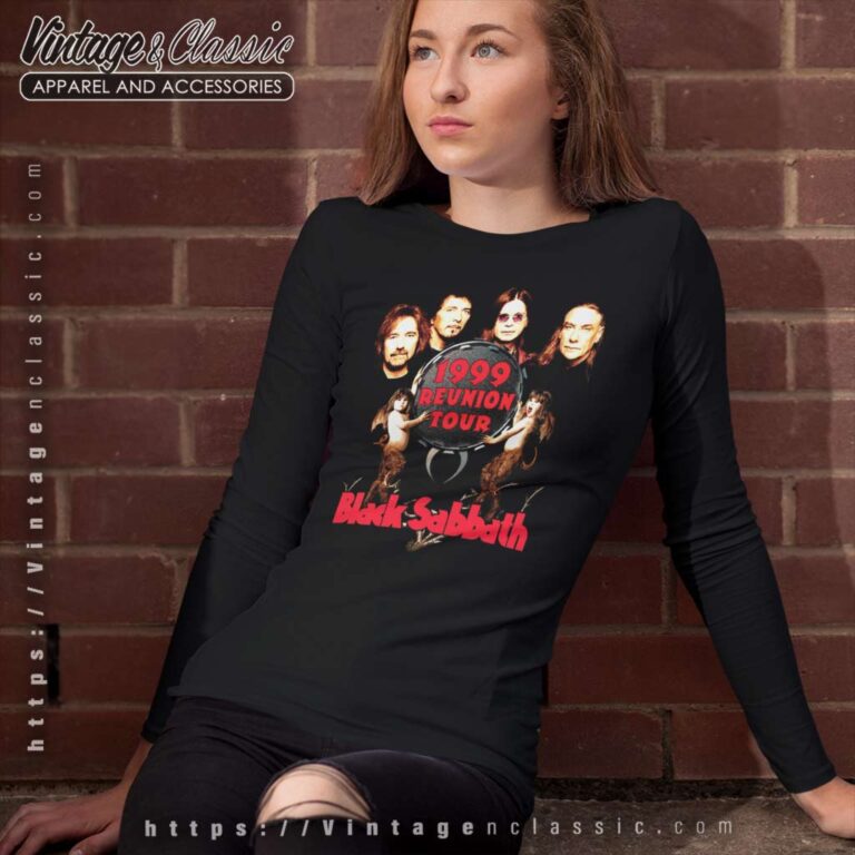 Black Sabbath Shirt Pantera 1999 Reunion Long Sleeve Tee Black Sabbath Shirt Pantera 1999 Reunion Long Sleeve Tee