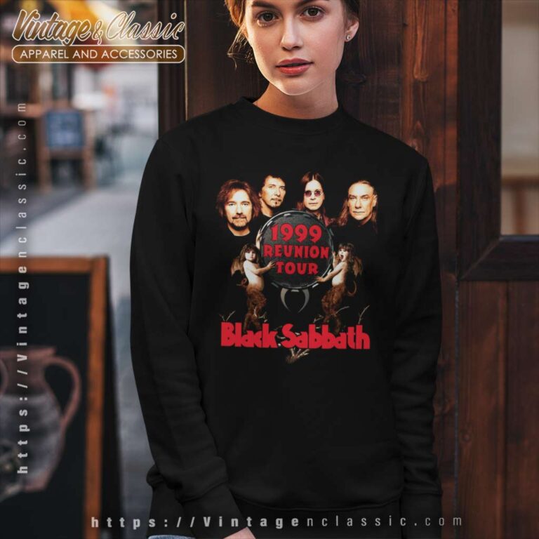 Black Sabbath Shirt Pantera 1999 Reunion Sweatshirt Black Sabbath Shirt Pantera 1999 Reunion Sweatshirt