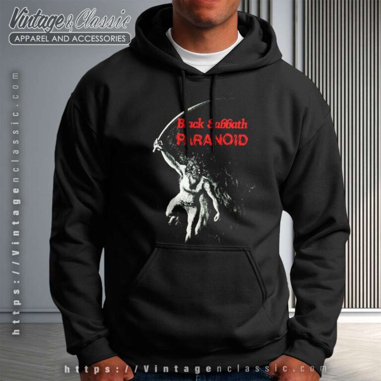 Black Sabbath Shirt Paranoid Japan Hoodie Black Sabbath Shirt Paranoid Japan Hoodie