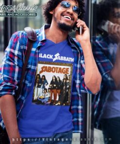 Black Sabbath Shirt Sleep Band Dopesmoker Uncle Acid V Neck TShirt