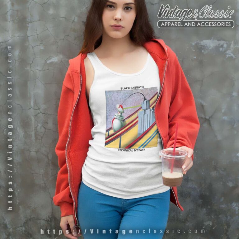 Black Sabbath Shirt Technical Ecstasy Tank Top Racerback Black Sabbath Shirt Technical Ecstasy Tank Top Racerback