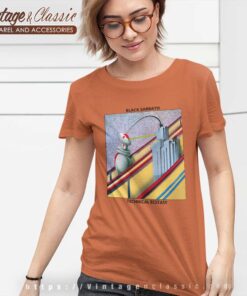 Black Sabbath Shirt Technical Ecstasy Women TShirt