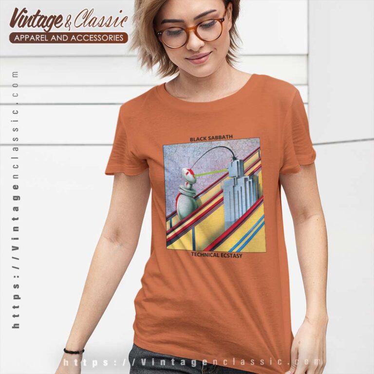 Black Sabbath Shirt Technical Ecstasy Women TShirt Black Sabbath Shirt Technical Ecstasy Women TShirt