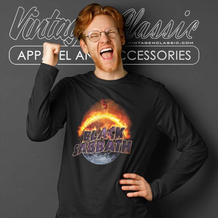 Black Sabbath Shirt The End 2016 Tour Long Sleeve Tee Black Sabbath Shirt The End 2016 Tour Long Sleeve Tee