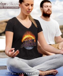 Black Sabbath Shirt The End 2016 Tour V Neck TShirt