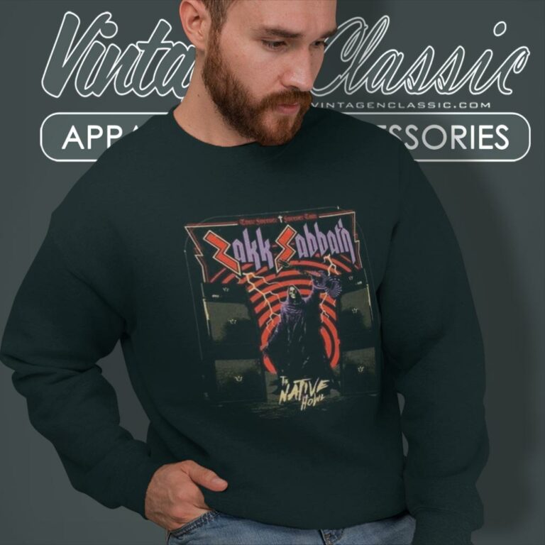 Black Sabbath Shirt The Native Howl Tour Setlist 2024 Sweatshirt Black Sabbath Shirt The Native Howl Tour Setlist 2024 Sweatshirt