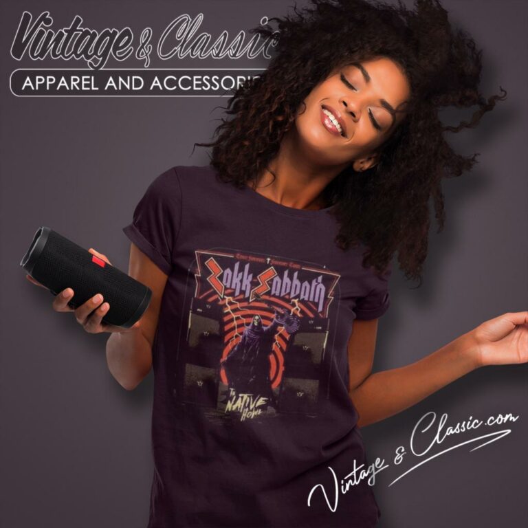 Black Sabbath Shirt The Native Howl Tour Setlist 2024 Women T Shirt Black Sabbath Shirt The Native Howl Tour Setlist 2024 Women T Shirt