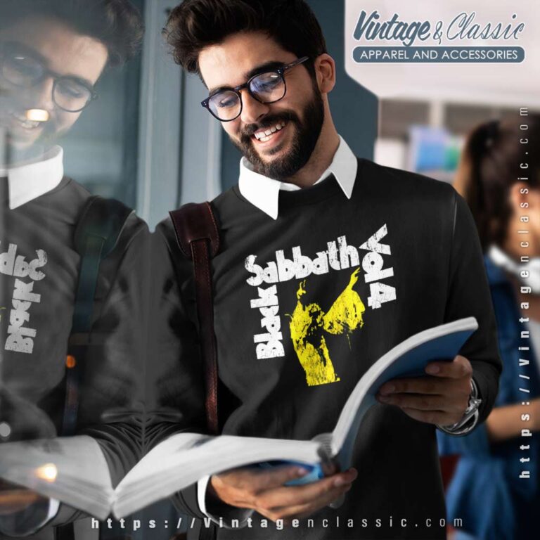 Black Sabbath Shirt Vol 4 Album Cover Sweatshirt Black Sabbath Shirt Vol 4 Album Cover Sweatshirt