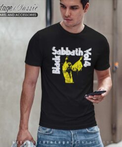 Black Sabbath Shirt Vol 4 Album Cover T Shirt