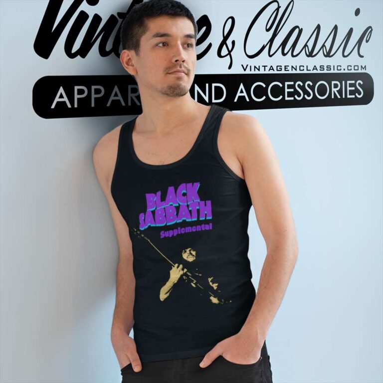 Black Sabbath Supplemental Tank Top Racerback Black Sabbath Supplemental Tank Top Racerback