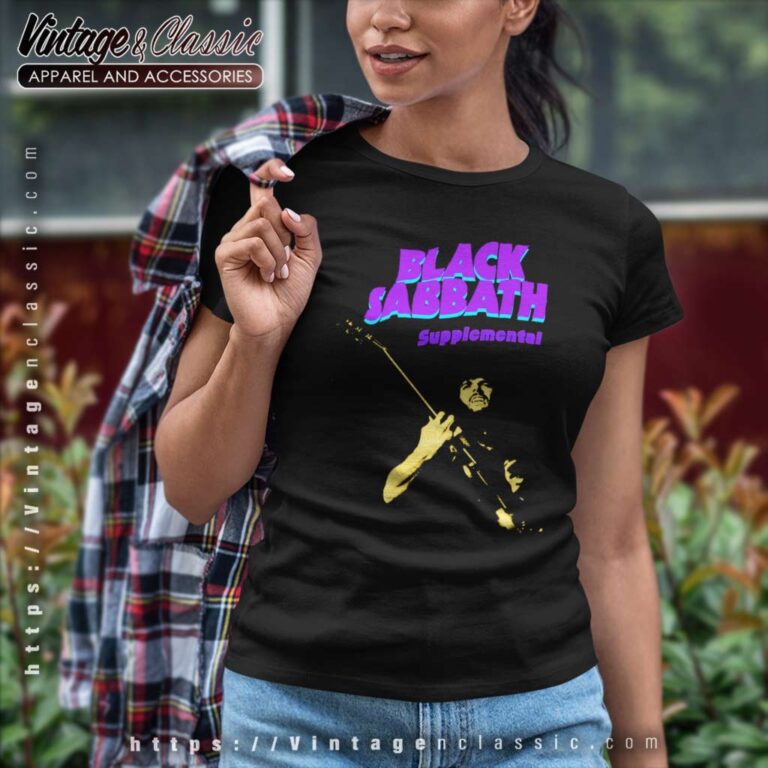Black Sabbath Supplemental Women TShirt Black Sabbath Supplemental Women TShirt
