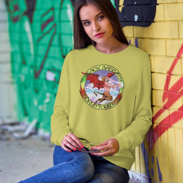 Black Sabbath World Tour 78 Sweatshirt Black Sabbath World Tour 78 Sweatshirt