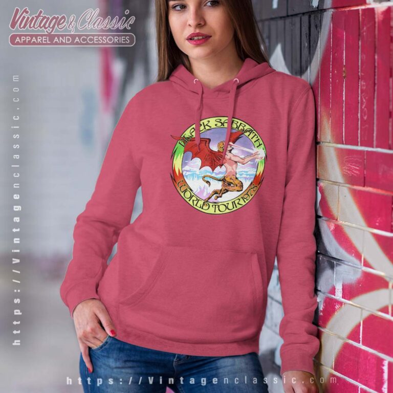 Black Sabbath World Tour 78 Women Hoodie Black Sabbath World Tour 78 Women Hoodie