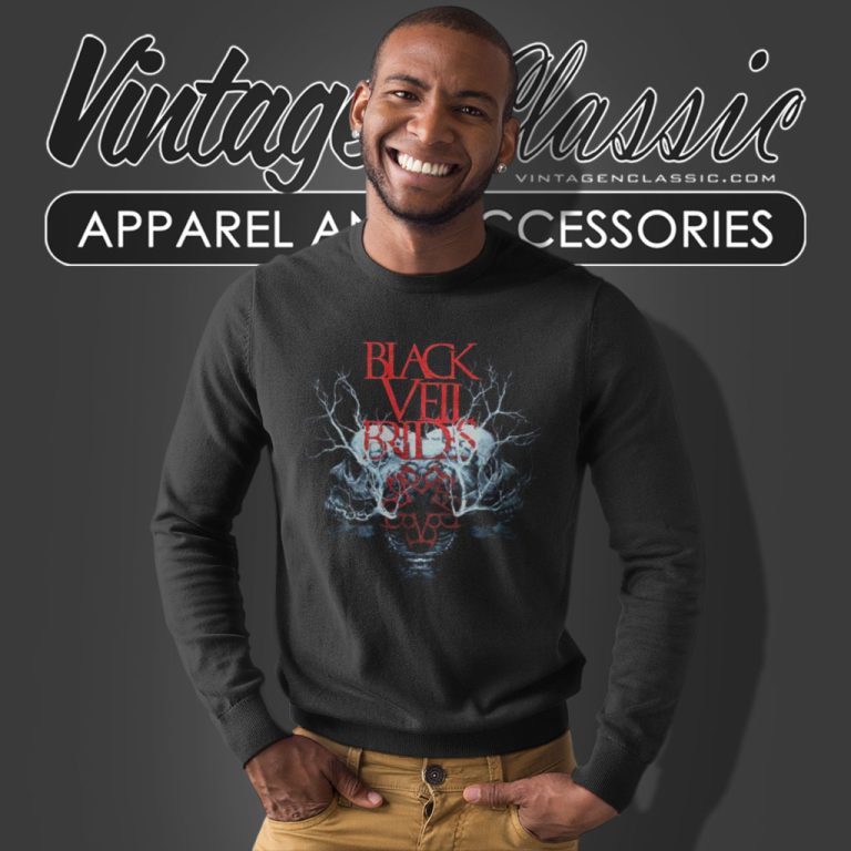 Black Veil Brides Album Cover Sweatshirt Black Veil Brides Album Cover Sweatshirt