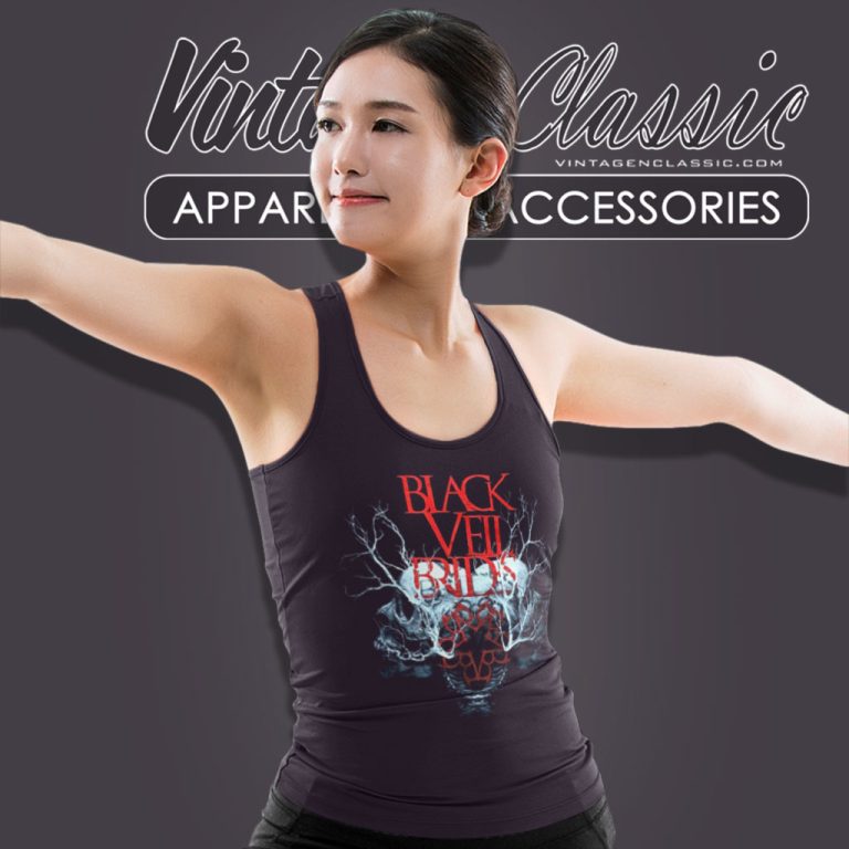 Black Veil Brides Album Cover Tank Top Racerback Black Veil Brides Album Cover Tank Top Racerback