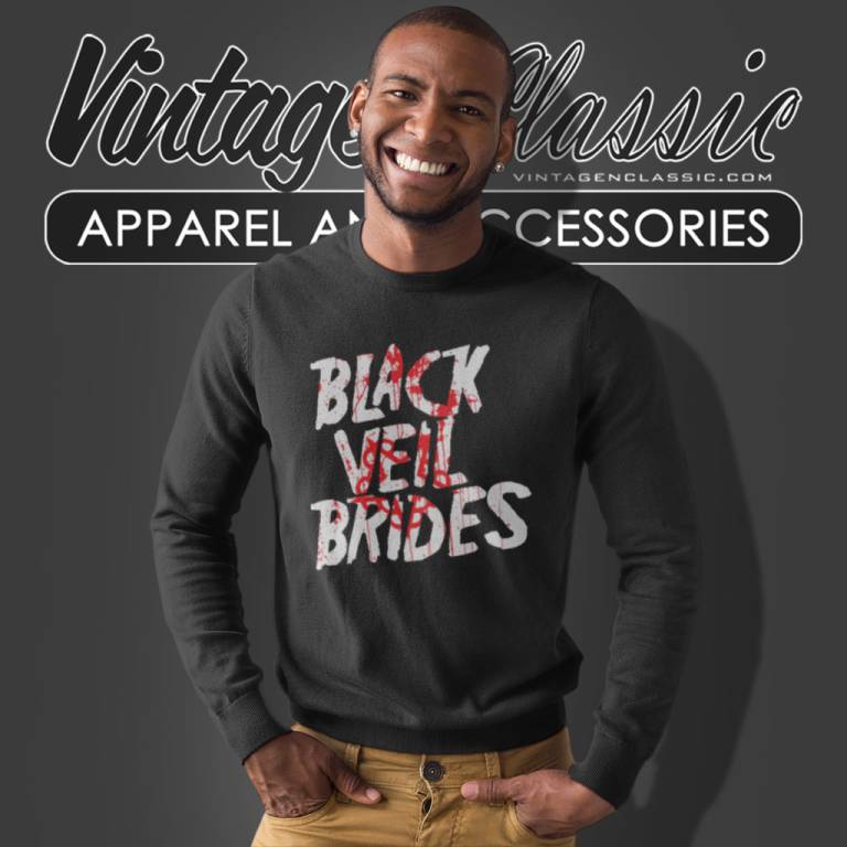 Black Veil Brides Blood Logo Sweatshirt Black Veil Brides Blood Logo Sweatshirt