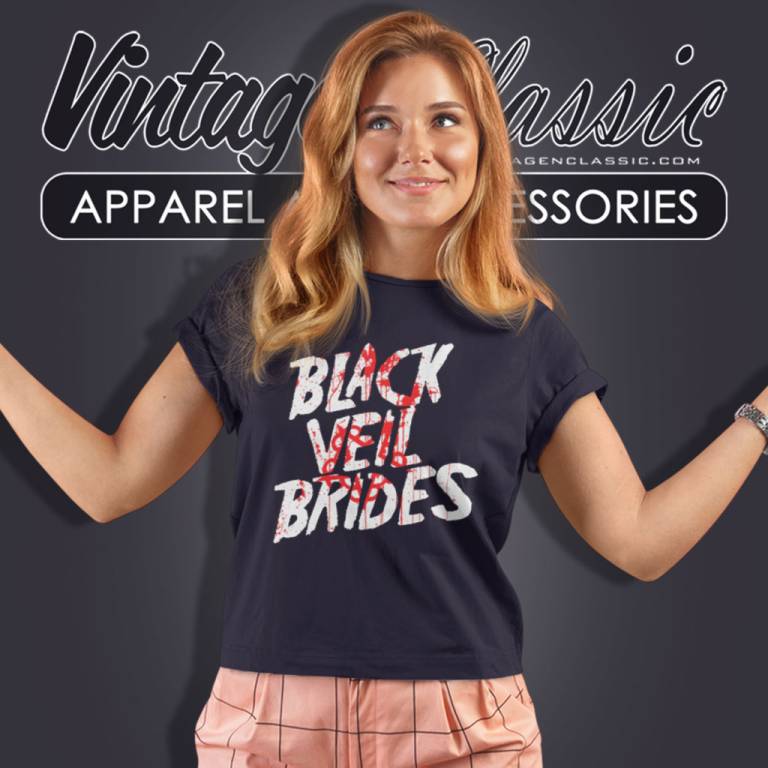 Black Veil Brides Blood Logo Women T Shirt Black Veil Brides Blood Logo Women T Shirt