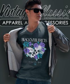 Black Veil Brides Lonely Heart V Neck TShirt