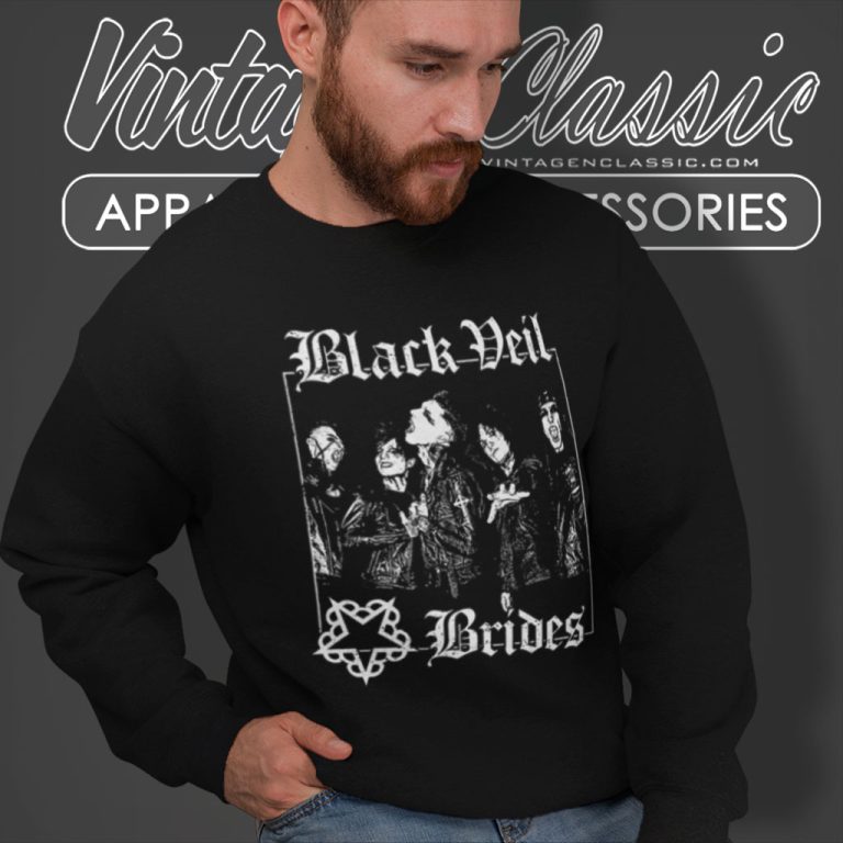Black Veil Brides Member Sweatshirt Black Veil Brides Member Sweatshirt