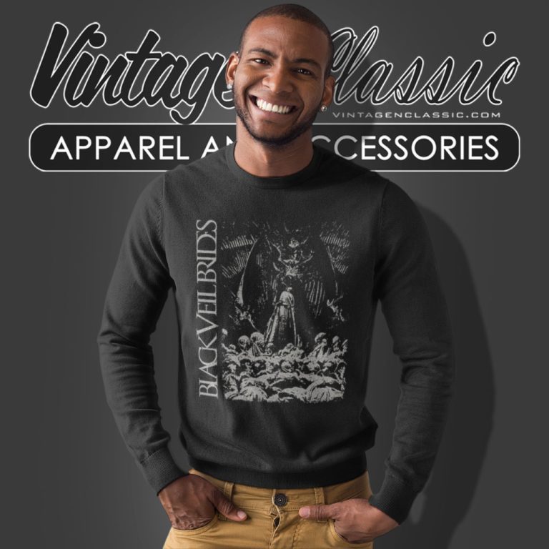 Black Veil Brides Mourning Sweatshirt Black Veil Brides Mourning Sweatshirt