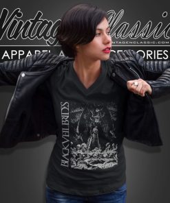 Black Veil Brides Mourning V Neck TShirt