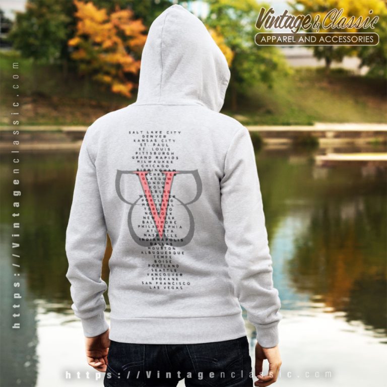 Black Veil Brides Photo Dateback Backside Hoodie Black Veil Brides Photo Dateback Backside Hoodie