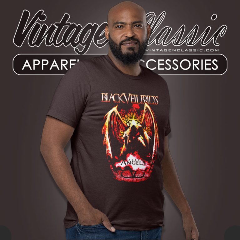 Black Veil Brides Shirt Fallen Angels T Shirt Black Veil Brides Shirt Fallen Angels T Shirt