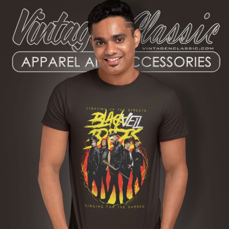 Black Veil Brides Shirt Lighting Up The Streets T Shirt 1 Black Veil Brides Shirt Lighting Up The Streets T Shirt 1