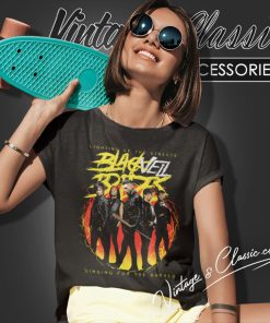 Black Veil Brides Shirt Lighting Up The Streets Women T Shirt 1