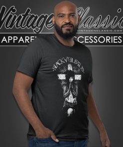 Black Veil Brides Shirt Scarlet Cross T Shirt