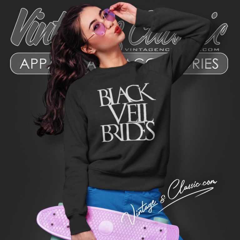 Black Veil Brides Skull Sweatshirt Black Veil Brides Skull Sweatshirt