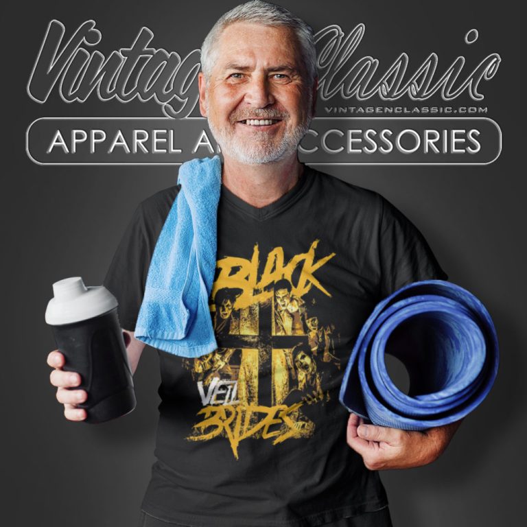 Black Veil Brides Trinity Tour V Neck TShirt 1 Black Veil Brides Trinity Tour V Neck TShirt 1