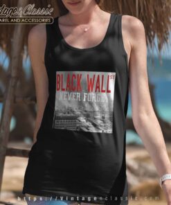 Black Wall Street Never Forget Our History Black Wall Street Raceback Tank