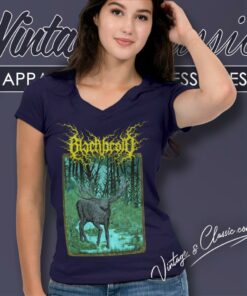Blackbraid Elk V Neck TShirt