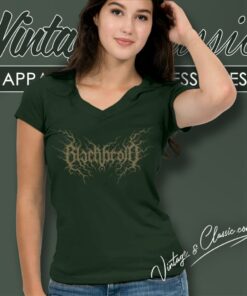 Blackbraid Logo V Neck TShirt